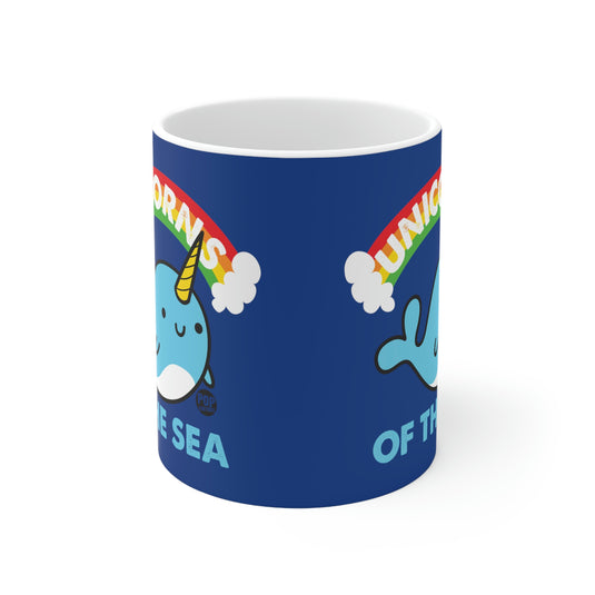 Unicorns Of The Sea Coffee Mug