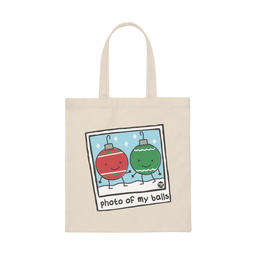 Photo Of My Balls Xmas Tote
