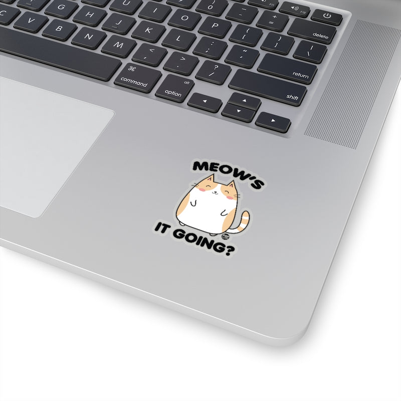 Load image into Gallery viewer, Meow&#39;s It Going Sticker
