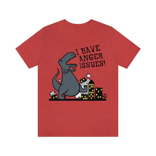 Anger Issues Dinosaur Unisex Tee