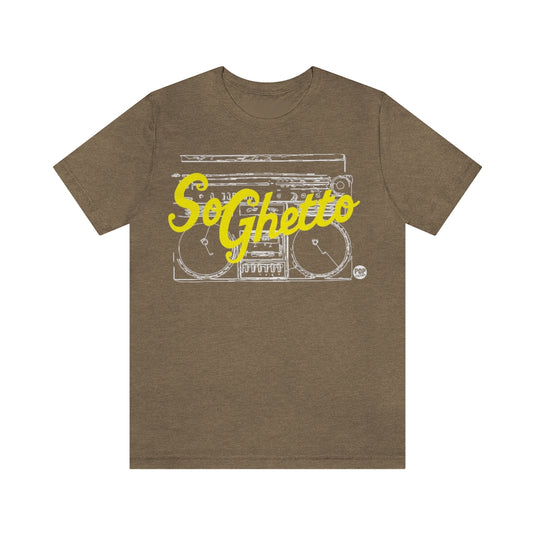 So Ghetto Blaster Unisex Tee