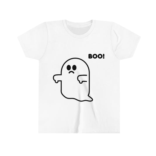 Boo Ghost Youth Short Sleeve Tee