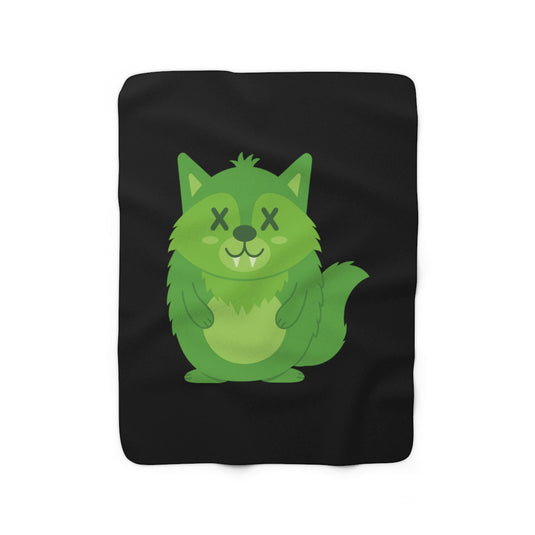 Deadimals Wolf Blanket