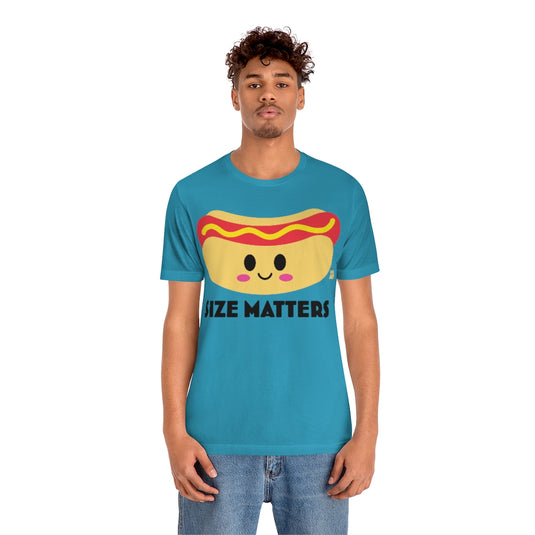 Size Matters Hot Dog Unisex Tee