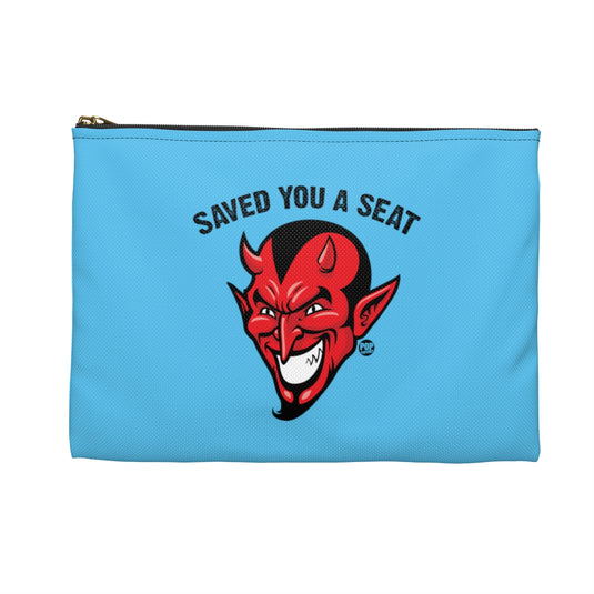 Saved You A Seat Devil Zip Pouch