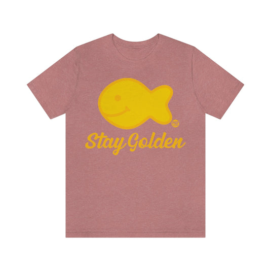 Stay Golden Goldfish Cracker Unisex Tee