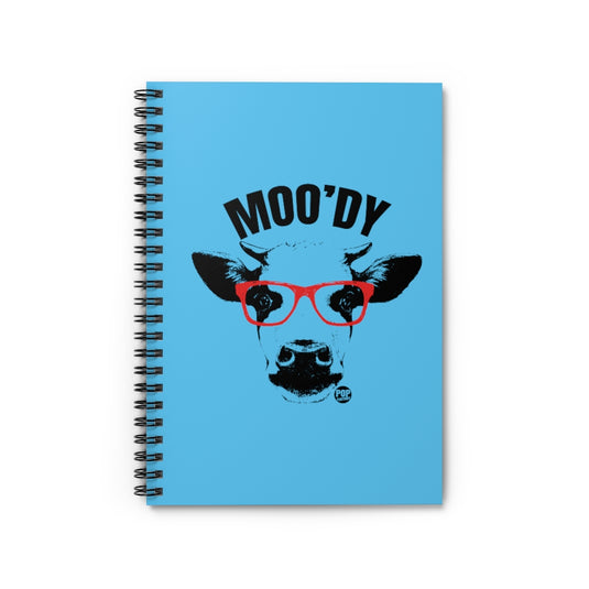 Moo'dy Cow Notebook