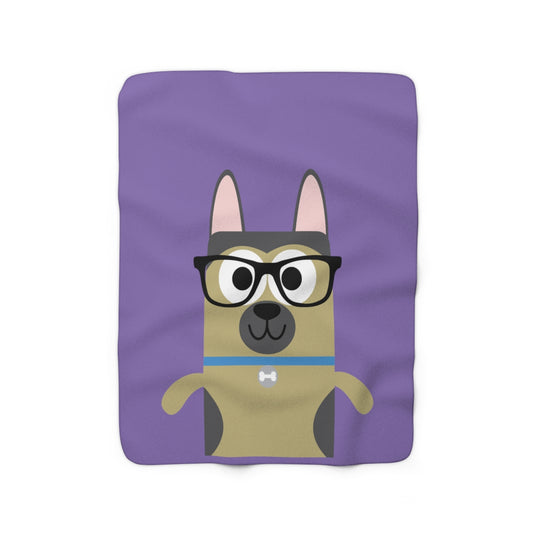 Bow Wow Meow German Shepherd Blanket