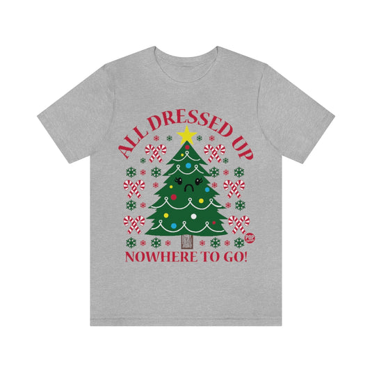 All Dressed Up Xmas Tree Unisex Tee