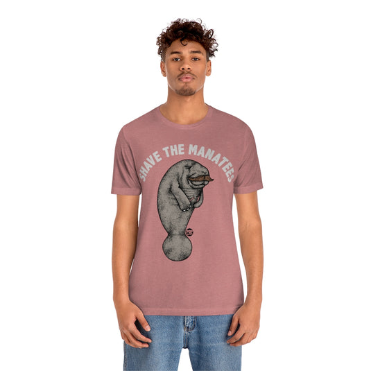 Shave The Manatees Unisex Tee