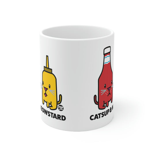 Catsup And Meowstard Mug