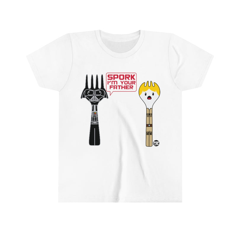 Load image into Gallery viewer, Spork Father Youth Short Sleeve Tee

