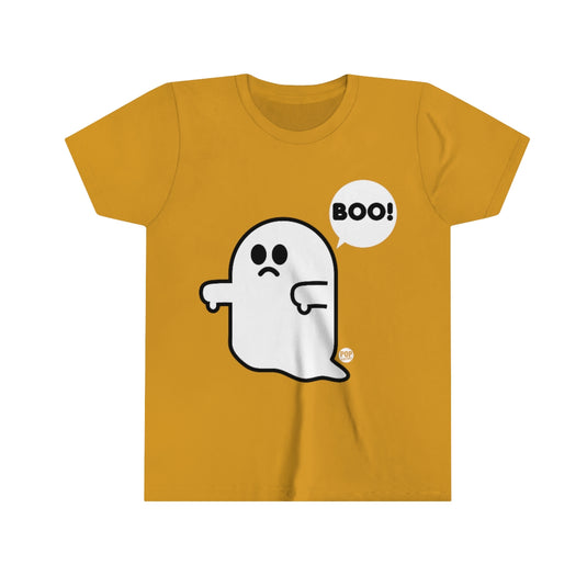 Boo Ghost Youth Short Sleeve Tee