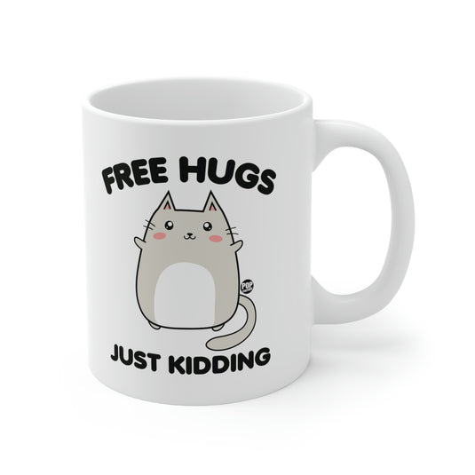 Free Hugs Cat Mug
