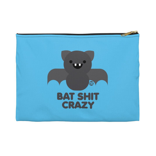 Bat Shit Crazy Zip Pouch