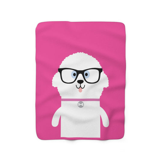 Bow Wow Meow Bichon Frise Blanket