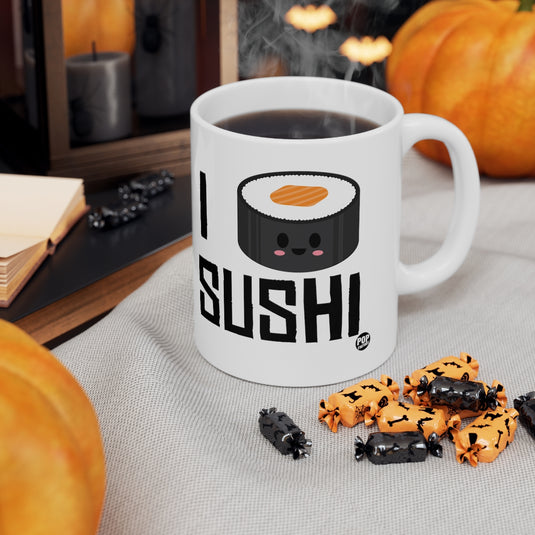 I Love Sushi Roll Mug