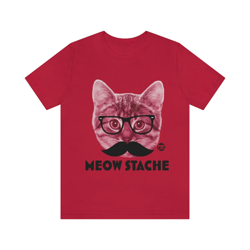 Load image into Gallery viewer, Meow Stache Unisex Tee
