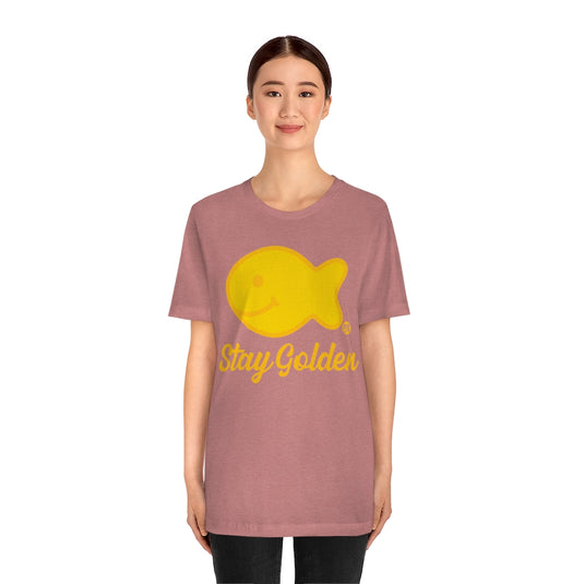 Stay Golden Goldfish Cracker Unisex Tee