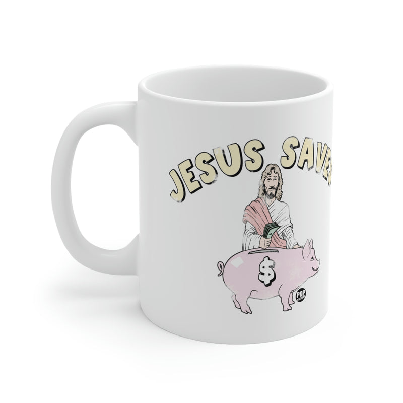 Load image into Gallery viewer, Jesus Saves Mug
