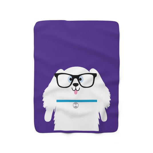Bow Wow Meow Maltese Blanket