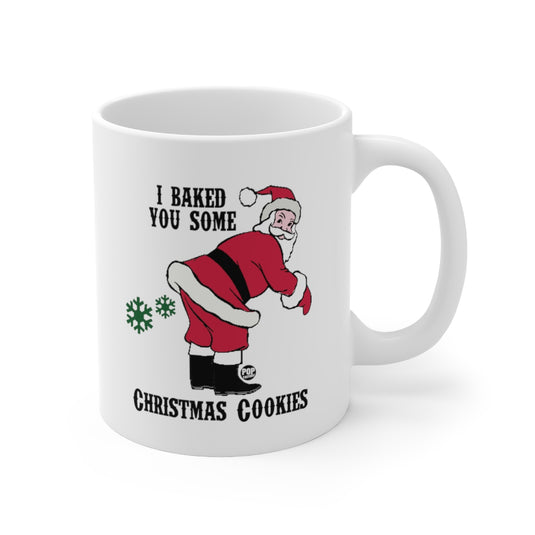 Santa Baked Xmas Cookies Fart Mug