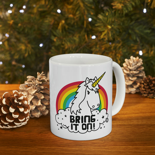 Bring It On Unicorn Mug