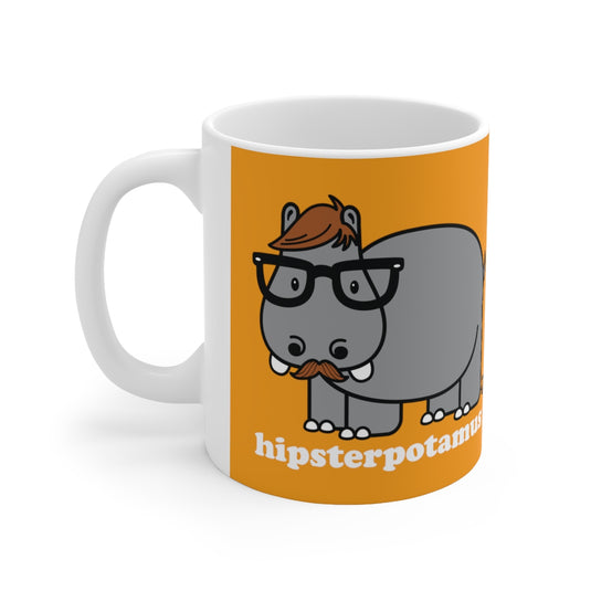 Hipsterpotomus Coffee Mug