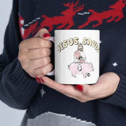 Jesus Saves Mug