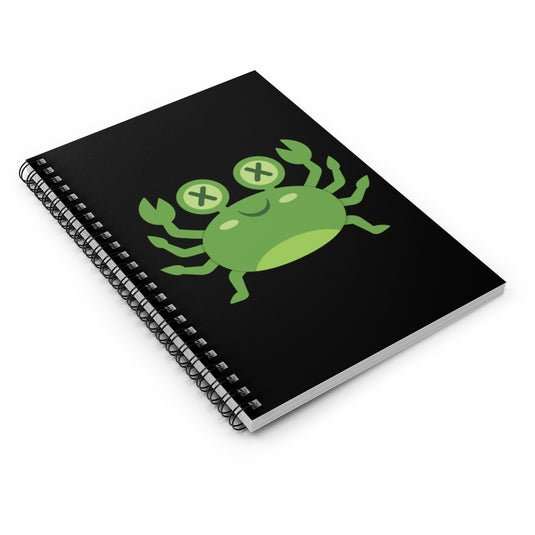 Deadimals Crab Notebook