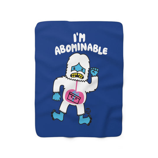 I'm Abominable Snowman Blanket