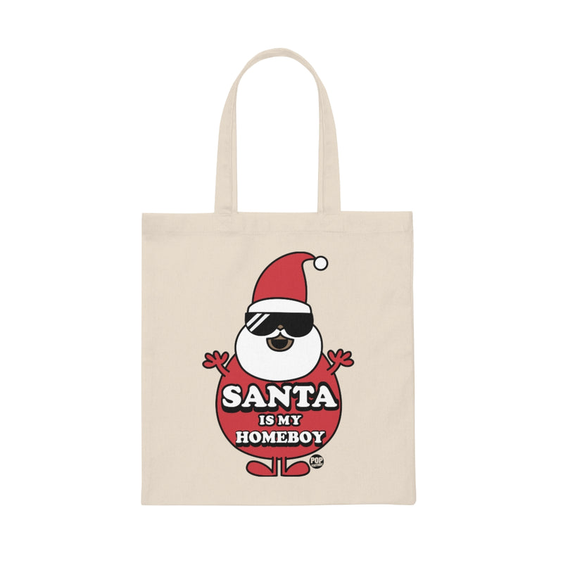 Load image into Gallery viewer, Santa Is My Home Boy 2 Tote
