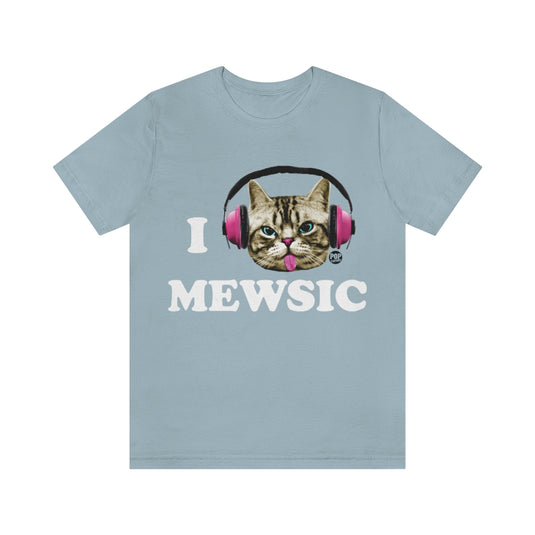 I Love Mewsic Unisex Tee