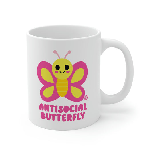 Antisocial Butterfly Mug