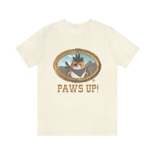 Paws Up Cat Unisex Tee
