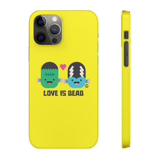 Love Is Dead Frankenstein Phone Case