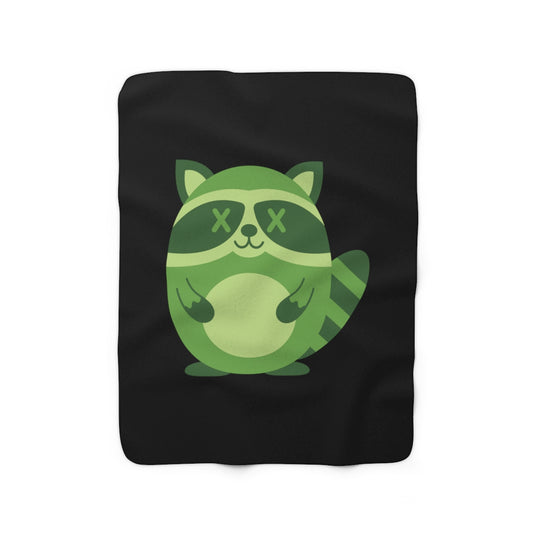 Deadimals Raccoon Blanket