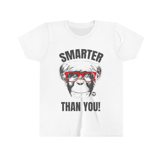 Smarter Than You Monkey Youth Short Sleeve Tee
