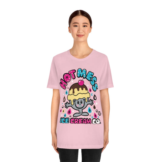 Funshine - Hot Mess Ice Cream Unisex Tee