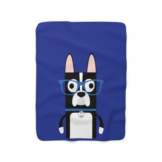 Bow Wow Meow Boston Terrier Blanket