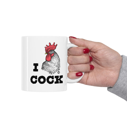 I Love Cock Rooster Mug