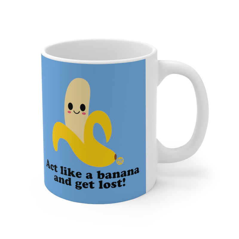 Load image into Gallery viewer, Get Lost Banana Mug
