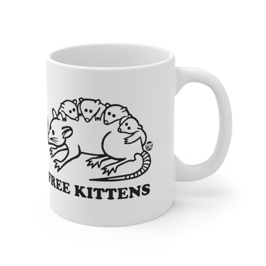Free Kittens Possum Mug