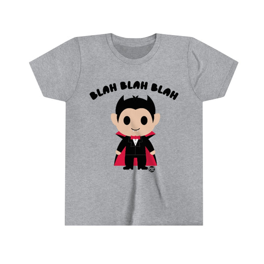 Blah Blah Dracula Youth Short Sleeve Tee