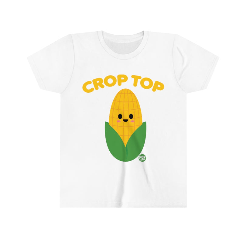 Load image into Gallery viewer, Crop Top Youth Short Sleeve Tee
