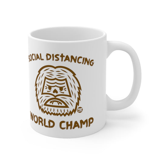 Social Distancing Champ Bigfoot Mug