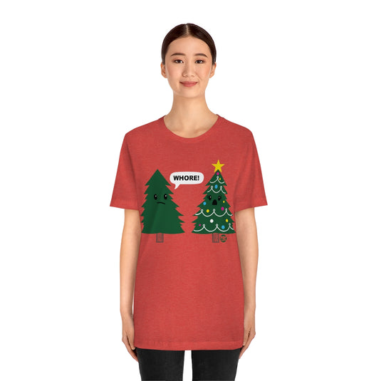 Xmas Tree Whore Unisex Tee