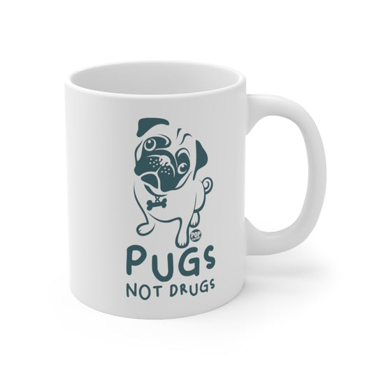 Pugs Not Drugs Mug