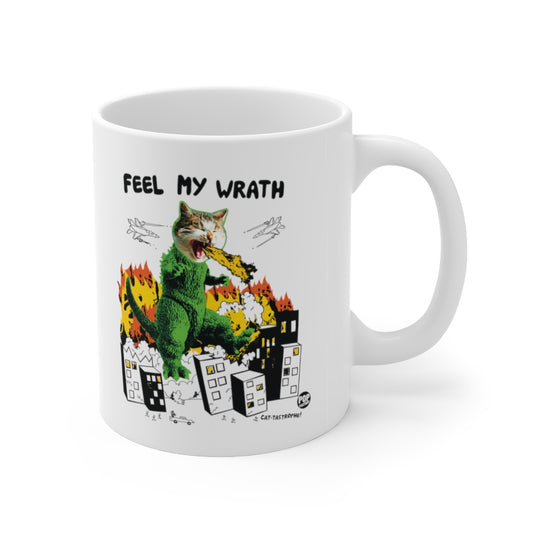 Peet My Wrath Catzilla Coffee Mug