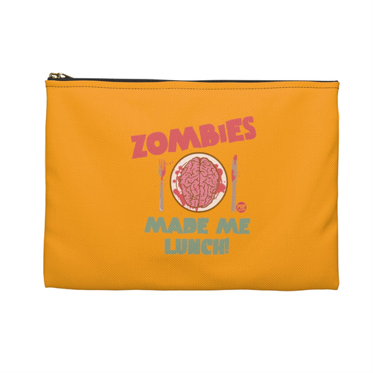 Zombies Made Lunch Zip Pouch